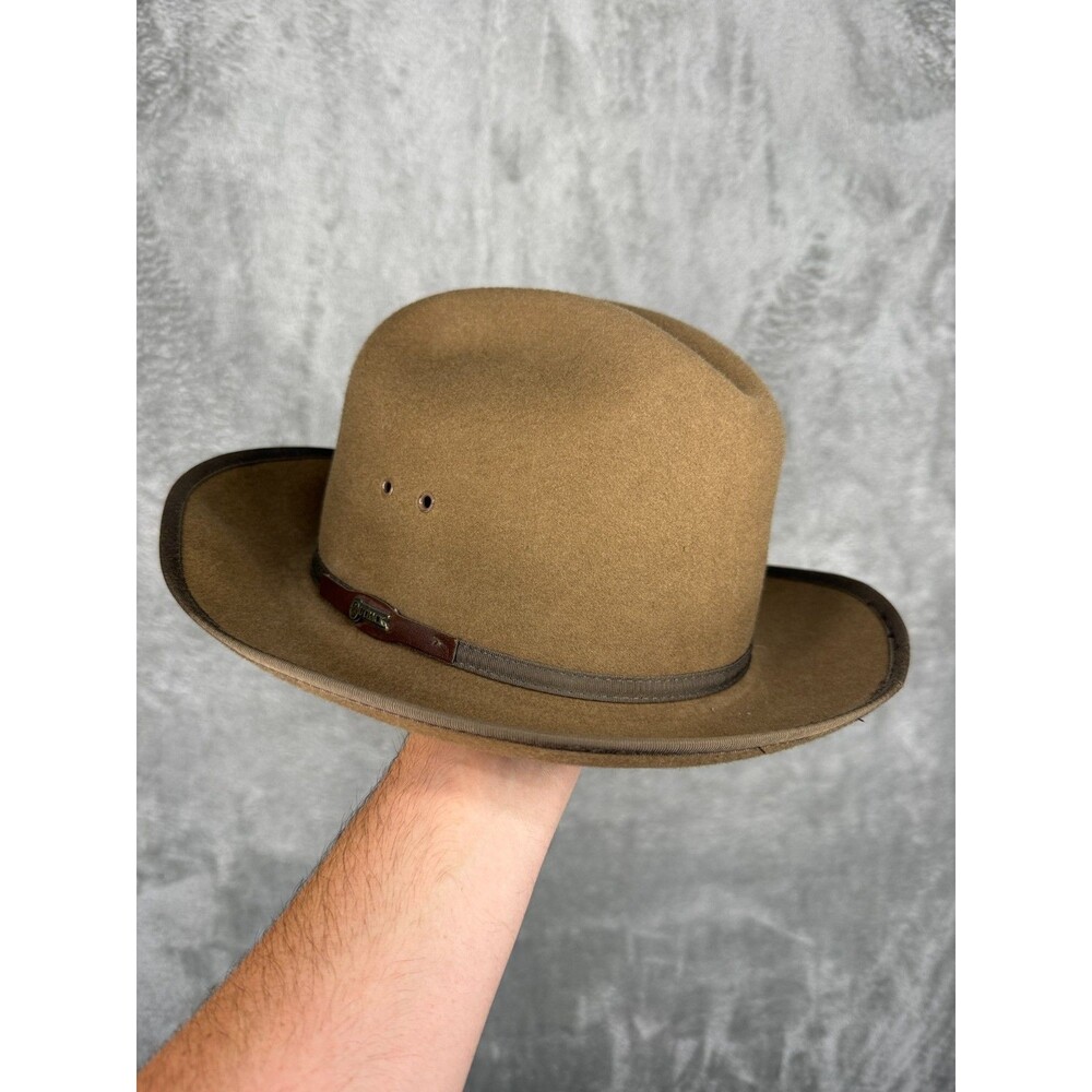 Outback Trading Co Hat Mens Large Broken Hill 2x Fur Blend Sassafras Bush Felt